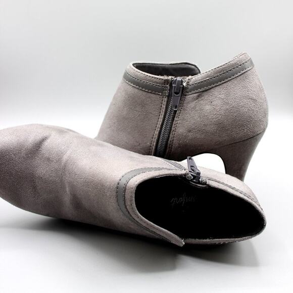 Dexflex Comfort Gray Heel Ankle Booties Size 7 - Picture 6 of 11